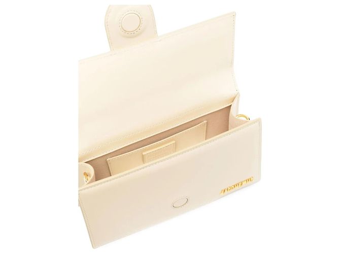 Jacquemus Le Bambinou Flap Padded Leather Beige - Ansicht 4