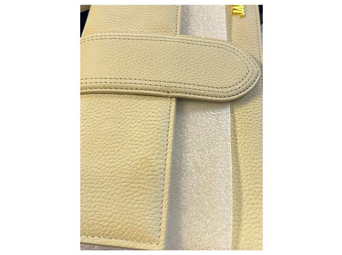 Jacquemus Le Bambinou Flap Padded Leather Beige - Ansicht 5