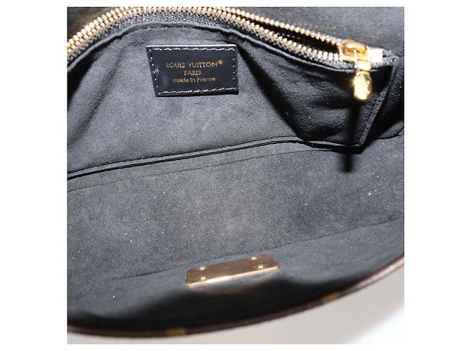 Borsa Louis Vuitton Monogram Canvas Trunkie East West Marrone - vista 6