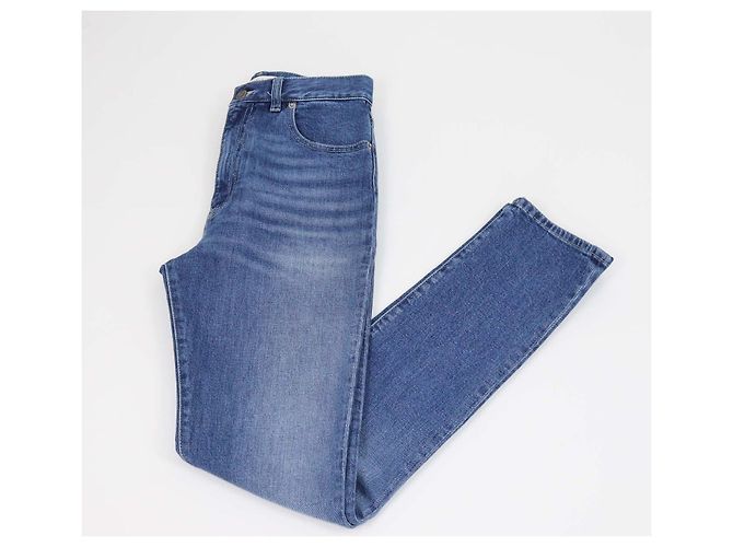 Chloé Pantalones rectos de denim Ocean Blue Chloe Azul - vista 3