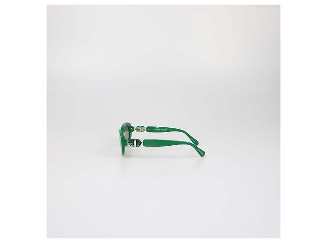 Gafas de sol Swarovski Green Cat Eye Verde - vista 4