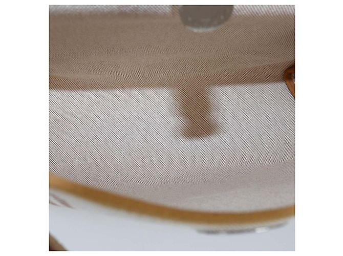 Hermès Borsa Herbag Zip 31 Brides de Gala Hermes in tela Beige/Naturel e pelle Vache - vista 7