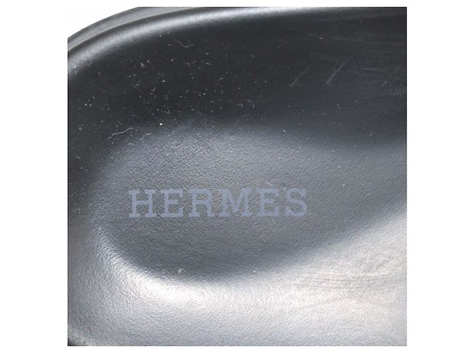 Hermès Mules Hermes Go in camoscio beige - vista 6