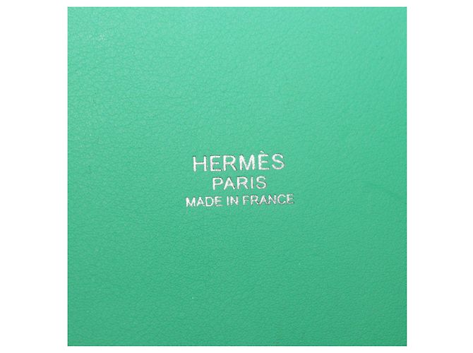 Hermès Borsa Picotin 18 Hermes Vert Toile Geoland e pelle Swift Cargo Comics Verde chiaro - vista 5
