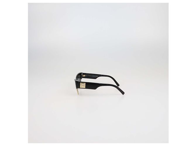 Gafas de sol Dolce & Gabbana Cat Eye de acetato negro - vista 4