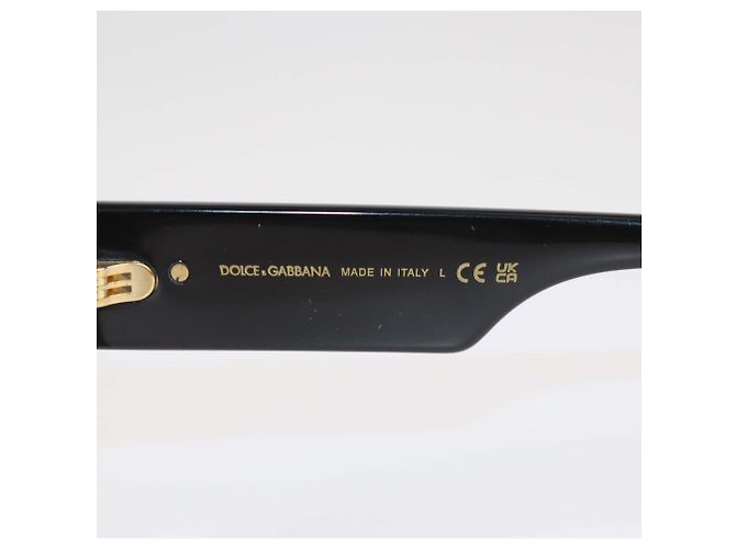 Gafas de sol Dolce & Gabbana Cat Eye de acetato negro - vista 5
