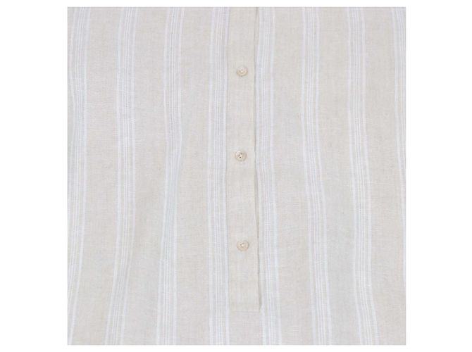Autre Marque Set Tunica a Maniche Lunghe e Pantaloni Kora in Lino Beige Les 100 Ciels - vista 4