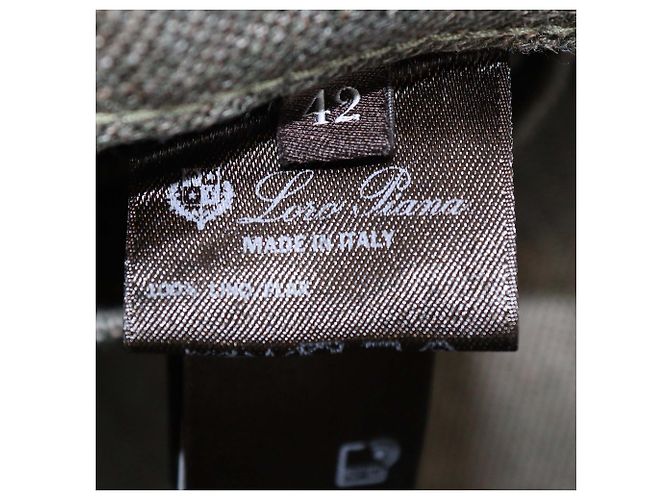 Pantalones anchos Danbeth de lino verde claro Loro Piana - vista 6