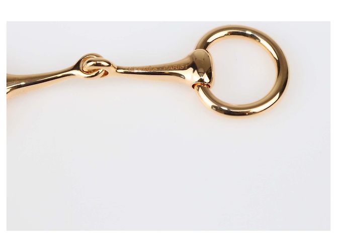 Ring Hermès Anello Twilly Hermes Mini Mors Tono Oro Rosa D'oro - vista 4