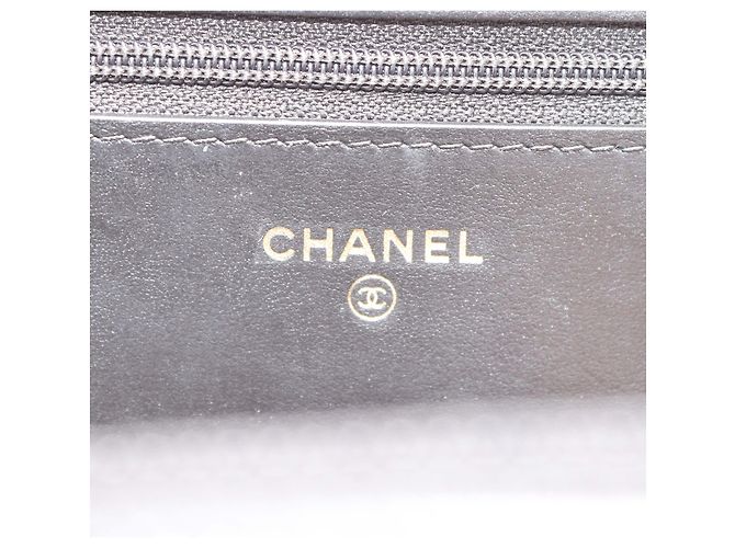 Borsa Chanel 19 Wallet on Chain in pelle matelassé nera Nero - vista 5