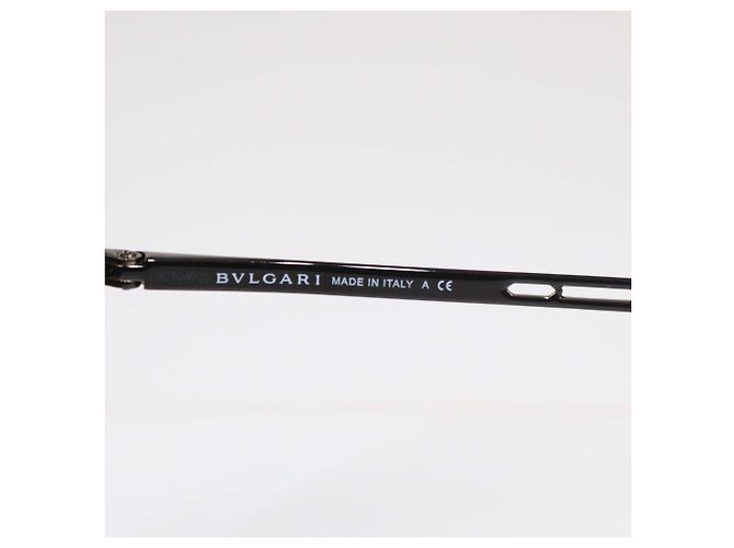 Bulgari Bvlgari Black/Gold Gradient Irregular Cat Eye Sunglasses Golden - view 5