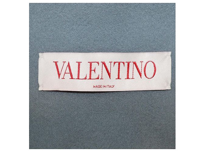 Valentino Grey Virgin Wool Zip-Up Jacket - view 5