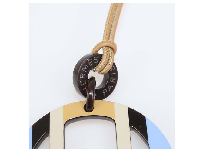 Hermès Collana pendente Hermes Multicolor Lacquered Hord H Equipe - vista 4