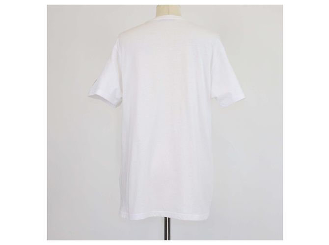 Autre Marque Camiseta Cavalli Class de algodón blanco con estampado de logo - vista 3