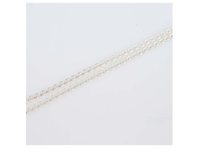 Hermès Collana con pendente Hermes Sterling Silver Amulettes Kelly Argento - vista 4