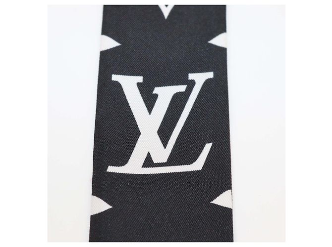 Louis Vuitton Multicolor Silk Ultimate Monogram BB Bandeau Nero - vista 5