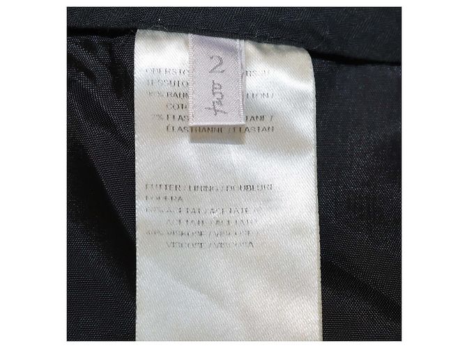 Pantalón formal Schumacher de mezcla de algodón azul marino - vista 6