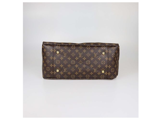 Borsa Artsy MM in tela rivestita Monogram Louis Vuitton Marrone - vista 4
