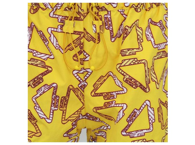 Hermès Bermudas de playa Hermes Yellow Tatersales Amarillo - vista 4