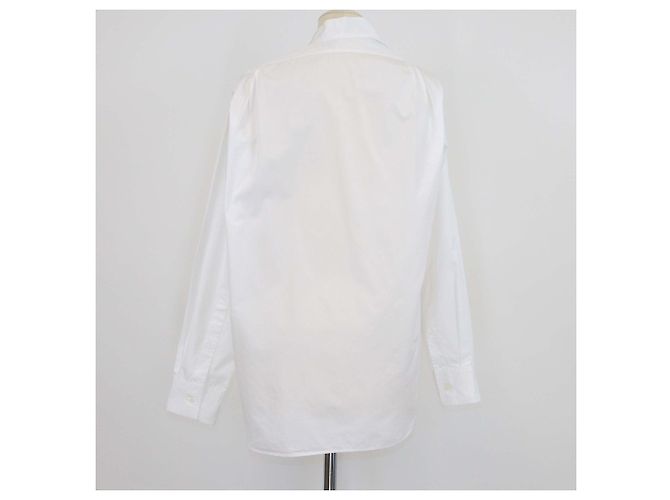 Camisa Loewe de manga larga en algodón blanco con botones - vista 3