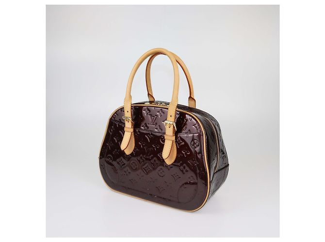 Borsa Louis Vuitton Amarante Monogram Vernis Summit Drive Bag Marrone - vista 2