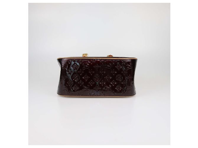 Borsa Louis Vuitton Amarante Monogram Vernis Summit Drive Bag Marrone - vista 4