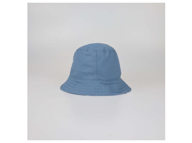 Hermès Cappello bucket Hermes Eden in nylon blu - vista 3