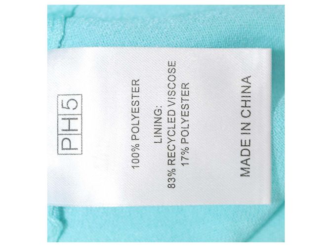Autre Marque PH5 Mini-Strickkleid in Schwarz mit Polyester-Pailletten - Ansicht 6