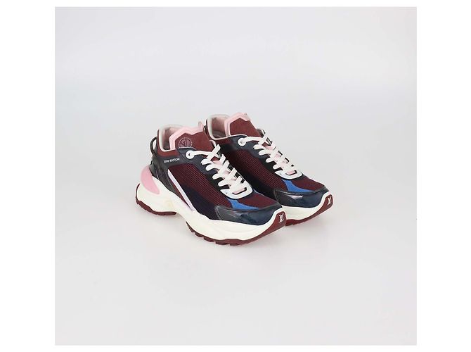Sneakers Louis Vuitton Multicolor Mesh Run 55 Multicolore - vista 2