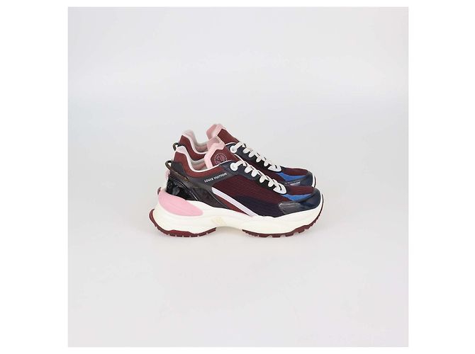 Sneakers Louis Vuitton Multicolor Mesh Run 55 Multicolore - vista 3