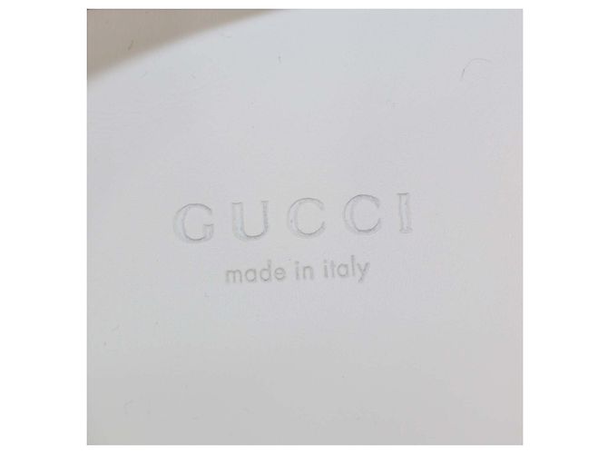Sneakers basse Gucci in canvas GG e pelle rosa - vista 6