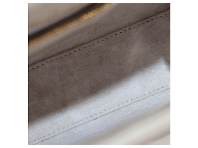 Christian Dior Kleine Lady Dior Tote aus Cannage-Leder in Beige - Ansicht 6