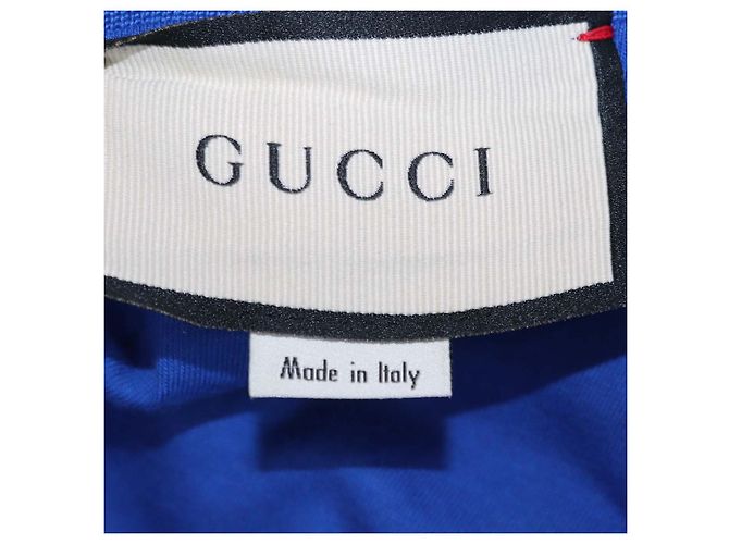 Gucci mehrfarbiges GG-Blend Polyester Colorblock Jersey-Kleid Braun - Ansicht 5
