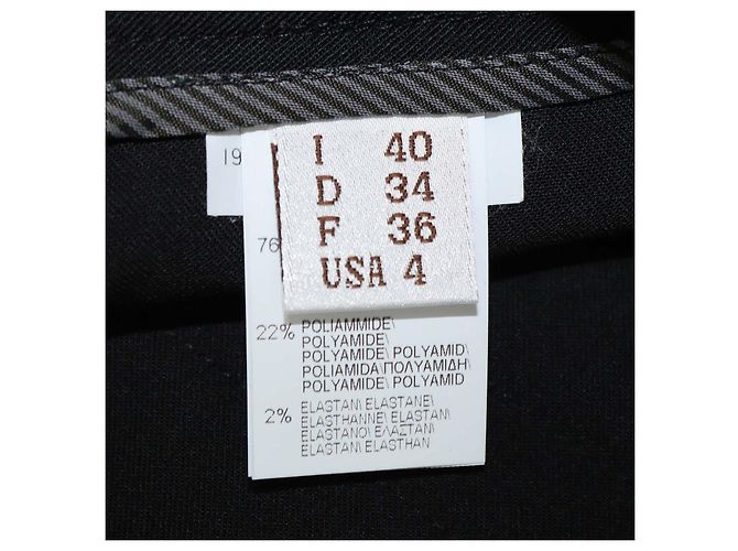 Brunello Cucinelli Black Blend Wool Slim Pants - view 5
