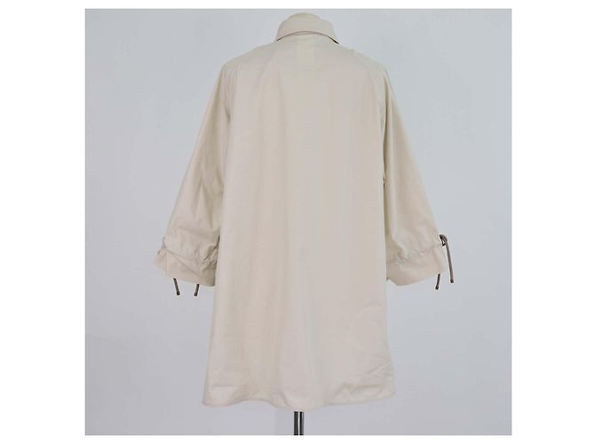 Max Mara MXMADORNI Bluse aus Baumwolle in Hellbeige - Ansicht 3