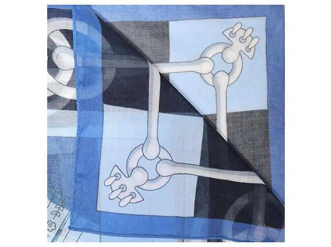 Hermès Sciarpa Hermes Bain Multicolor Cotton Do Re Boucles Multicolore - vista 2