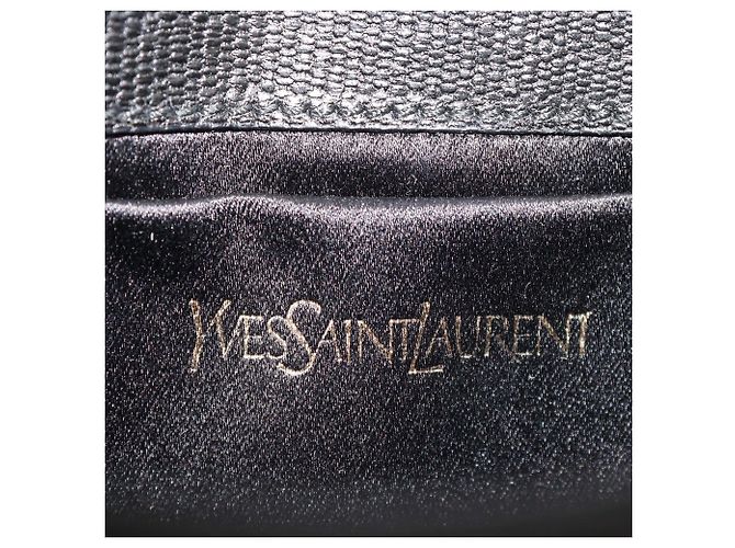Borsa a tracolla Chyc in pelle nera Yves Saint Laurent Nero - vista 4