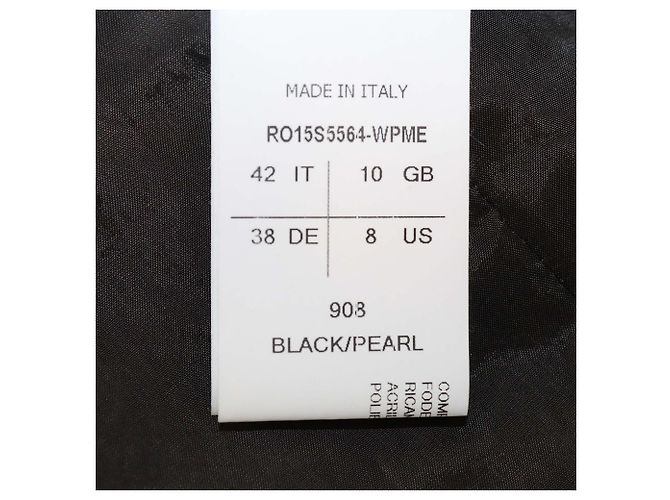 Rick Owens Chaleco oversized sin mangas de algodón negro con bordado Messiah - vista 7