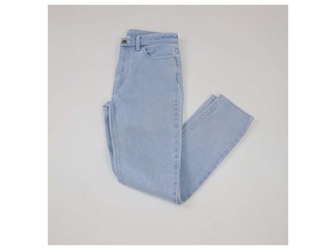 Vaqueros Skinny Burberry de Denim Azul Claro - vista 3