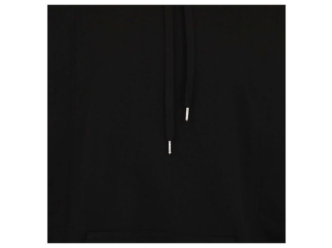 3.1 Phillip Lim Falda de encaje de algodón negra Vestido midi con capucha Negro - vista 4