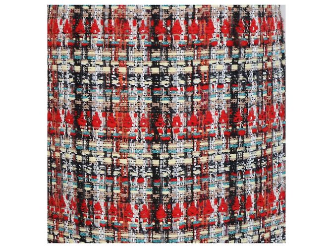 Minigonna in tweed multicolore Gucci - vista 4