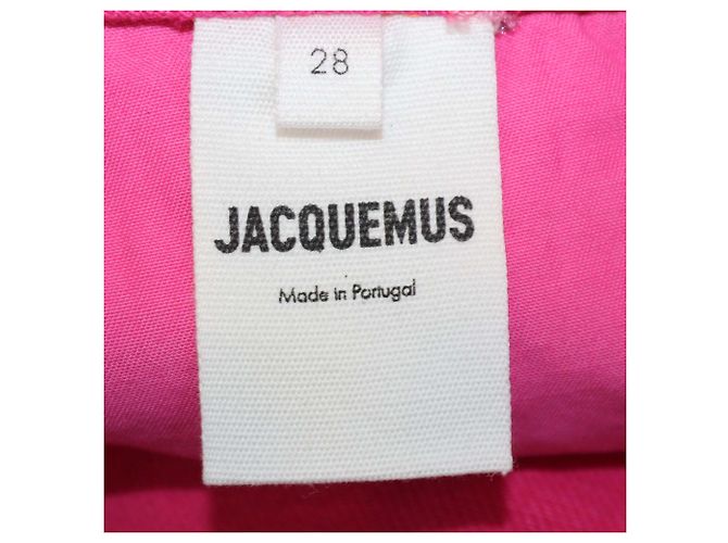 Minifalda Le Splash de denim rosa Jacquemus - vista 6