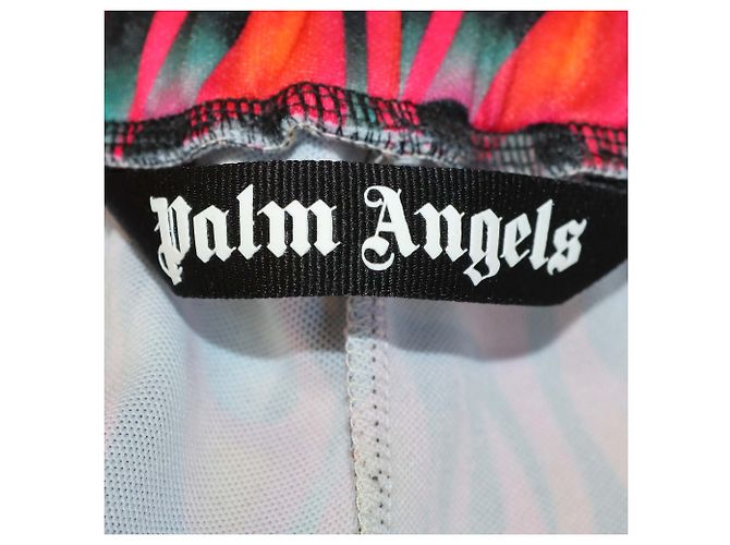 Palm Angels Multicolor Jersey Burning Print Track Pants Rot - Ansicht 5