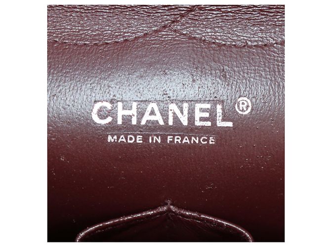 Borsa Chanel Jumbo Classic Double Flap in pelle caviar matelassé nera Nero - vista 5