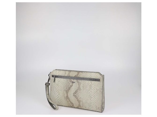 Christian Dior Beige Python A5 Pouch Multiple colors - view 2