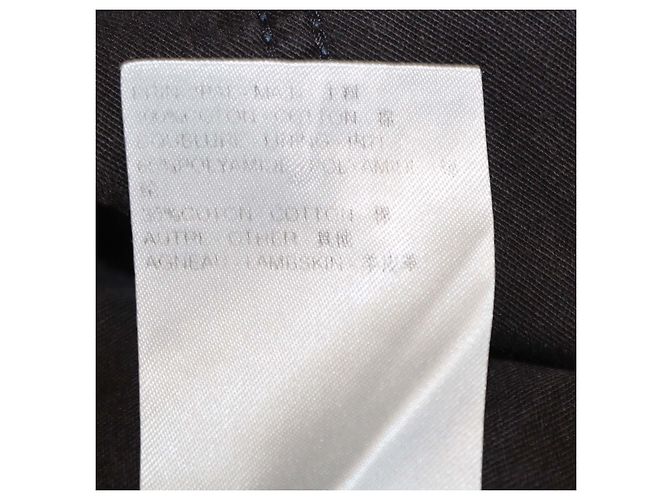 Pantalones anchos de denim azul Louis Vuitton - vista 6