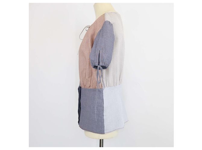 JW Anderson Top Color Block in cotone multicolore J.W.Anderson - vista 2