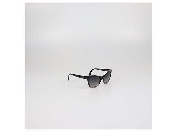 Gafas de sol Cat Eye Chanel Black Gradient CC Negro - vista 2