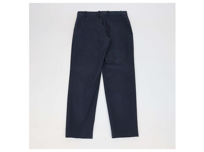 Pantalones de algodón azul marino Loro Piana - vista 2