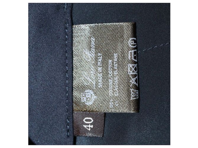 Pantalones de algodón azul marino Loro Piana - vista 6